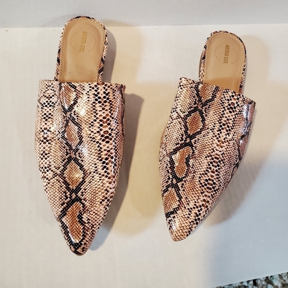 Arider Girl shoes snake skin print size 7.5 NWOT. H - Picture 2 of 7